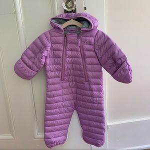 L.L. Bean insulated zip up snow suit